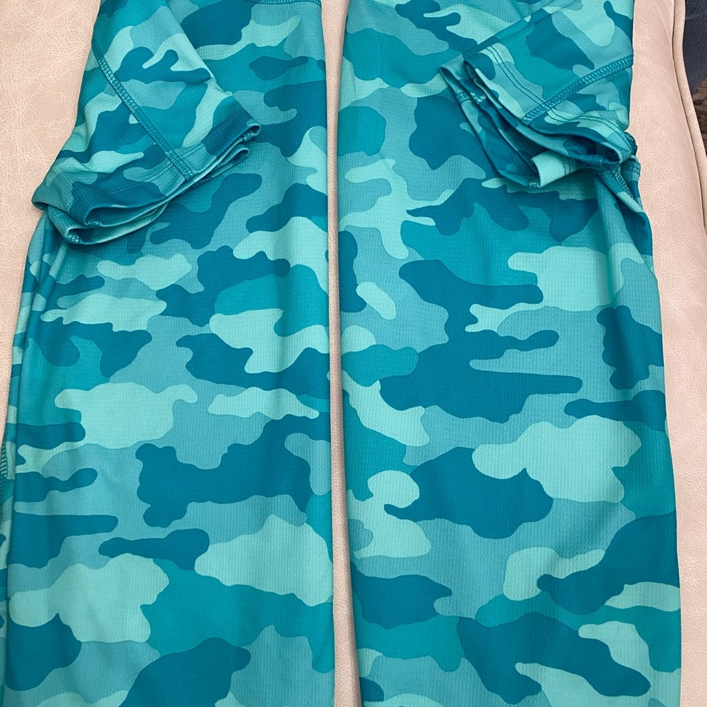 Teal Camouflage Shirts Bundle